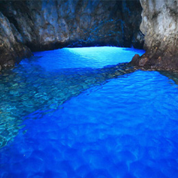 Blaue Grotte und 5 Inseln